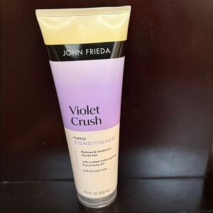 John Frieda Violet Crush Purple Conditioner for Blonde Hair - Purple